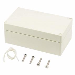 img 4 attached to Waterproof Electrical Project Enclosure Box With Dustproof ABS Plastic Cover - IP65 Universal Junction Box - Gray - 6.2 X 3.5 X 2.4 Inches (158 X 90 X 60Mm)