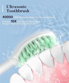 img 2 attached to Advanced Ultrasonic Toothbrush for Gentle Whitening and Sensitive Teeth