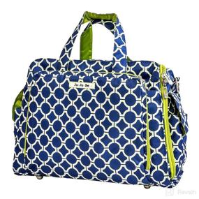 img 2 attached to Ju-Ju-Be Be Prepared Diaper Bag Moon Beam (Royal Envy): The Ultimate Baby Essential for Style and Function