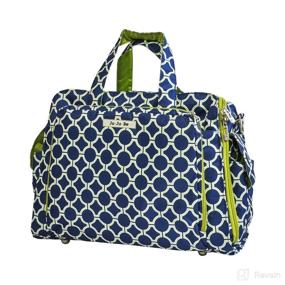img 3 attached to Ju-Ju-Be Be Prepared Diaper Bag Moon Beam (Royal Envy): The Ultimate Baby Essential for Style and Function