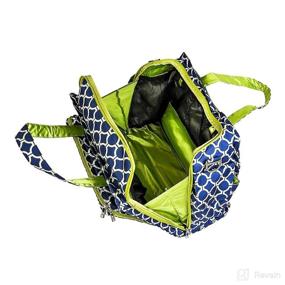 img 1 attached to Ju-Ju-Be Be Prepared Diaper Bag Moon Beam (Royal Envy): The Ultimate Baby Essential for Style and Function