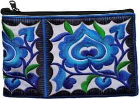 img 4 attached to Sabai Jai Floral Wristlet Handmade Women's Handbags & Wallets : Wristlets