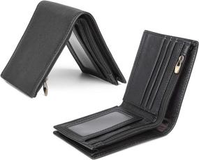 img 2 attached to 🧳 Polare Blocking Leather Bifold Wallet: Practical Men's Accessory for Wallet, Cards & Money Organization