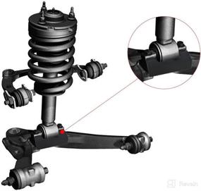 img 2 attached to 🔧 YITAMOTOR 2 Inch Front Leveling Kit for Silverado 1500 - Forged Strut Spacers Compatible with Chevy Silverado 1500, GMC Sierra 1500 2WD 4WD (Updated)