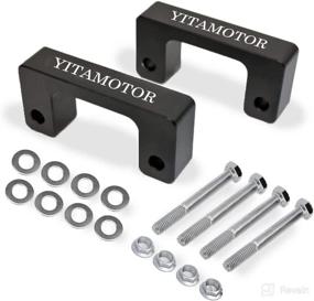 img 4 attached to 🔧 YITAMOTOR 2 Inch Front Leveling Kit for Silverado 1500 - Forged Strut Spacers Compatible with Chevy Silverado 1500, GMC Sierra 1500 2WD 4WD (Updated)