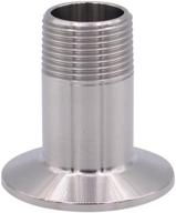 dernord sanitary male threaded pipe fitting to tri clamp (od 50.5mm ferrule) (pipe size: 1/2" npt) logo