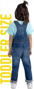 img 2 attached to Adjustable Strap Overalls For Slim Toddler Boys - OFFCORSS Overol Niños In Sizes 2T To 5T