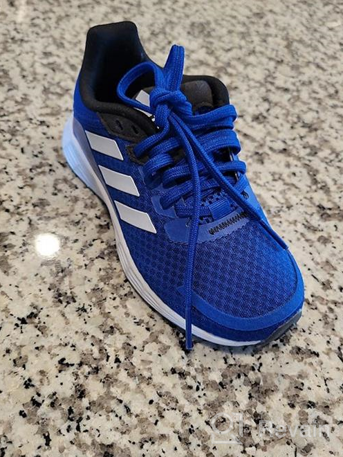 img 1 attached to Adidas Unisex Duramo Running 5 Toddler Girls' Shoes review by Kimberly Jain