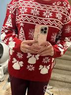 img 1 attached to Festive And Cozy: Miessial Women'S Christmas Knit Sweater review by Michael Adams