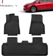 🚗 2020-2022 tesla model y farasla all-weather floor mats: complete protection for every season logo