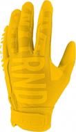 sticky receiver gloves for men and youth boys: nxtrnd g1 pro football gloves logo