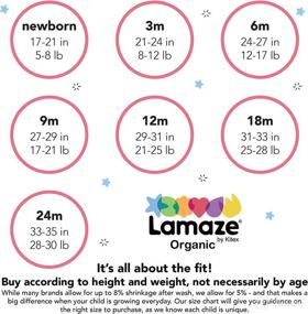 img 1 attached to 👶 Lamaze Organic Baby Sleep and Play, Organic Baby Sleepwear for Girls, Boys, and Unisex