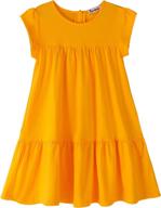 youwon toddler sleeve coverup tiered girls' clothing ~ dresses logo