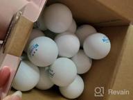 img 1 attached to Kevenz Advanced Orange Ping Pong Balls - 60 Pack For Outdoor Fun And Games review by Chris Hazzard