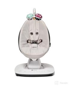 img 4 attached to 👶 Revolutionary 4moms mamaRoo Multi-Motion Baby Swing: Unleashing 5 Unique Bluetooth Motions, in Elegant Grey