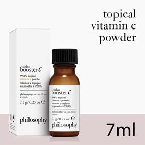img 2 attached to Revitalize Your Skin With Philosophy'S Turbo Booster Vitamin C Powder