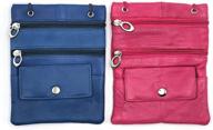 👜 premium leather organizer shoulder pocket handbag for women - stylish handbags & wallets with shoulder strap logo