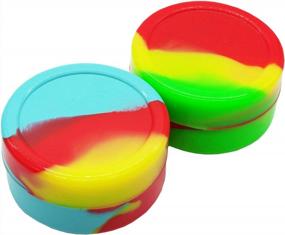 img 2 attached to Vitakiwi'S 2-Piece Non-Stick Wax Silicone Concentrate Containers: Keep Concentrates Fresh And Clean!
