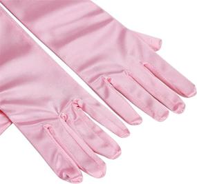 img 1 attached to Versatile Princess Dress Up Photography Accessories for Girls' Special Occasion Gloves
