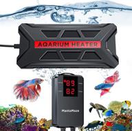 🐟 mantamaze 800w/1000w submersible aquarium heater: titanium steel fish tank heater for 55-265 gallon tanks - 2022 upgraded model логотип