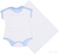 wilton blue boy onesie fill-in baby shower invitations: pack of 12 logo