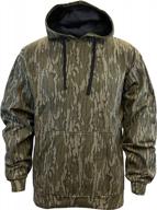 all-over camo staghorn hoodie logo