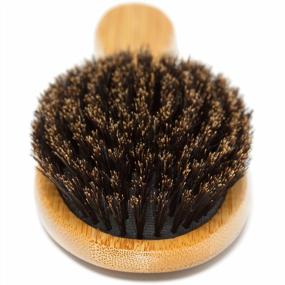 img 2 attached to Revitalize Fine Hair With Belula'S 100% Boar Bristle Brush Set – Includes Wooden Comb, Travel Bag And Spa Headband!