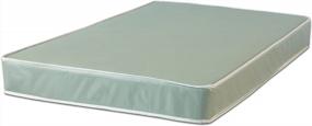 img 3 attached to Nutan King-Size 8-Inch Firm Double Sided Tight Top Waterproof Vinyl Innerspring Mattress, Good For Back Support - Fully Assembled.