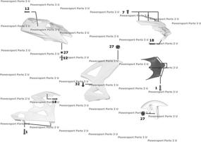 img 3 attached to Полный мотоцикл Hayabusa 1999 2007 Fasteners