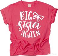 olive loves apple sibling announcement apparel & accessories baby girls best - clothing logo