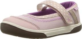 img 4 attached to Stride Rite Girls Made Toddler Girls' Shoes ~ Flats