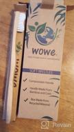 img 1 attached to Pack Of 4 Wowe Lifestyle Natural Organic Bamboo Toothbrushes With Biodegradable Ergonomic Wood Handle And Soft BPA-Free Bristles - Celebrate Your Sustainable Oral Care Journey! review by Bob Kandravi