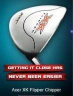 custom right hand acer xk chipper flipper golf club - innovative new addition логотип