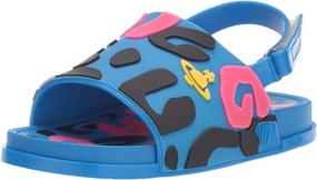 img 4 attached to Mini Melissa Sandal Medium Toddler Girls' Shoes for Athletic