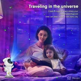 img 2 attached to Astronaut Projector 360°Adjustable Children Playroom