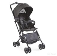👶 contours - itsy+ - durable and lightweight compact travel stroller - black logo