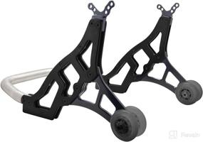 img 1 attached to 🏍️ Yana Shiki ST-100BLK Rear Swingarm Spool Lift Wheel Lift Stands for Yamaha, Honda, Kawasaki, Suzuki, Ducati, BMW: The Ultimate Sport Street Bike Motorcycle Accessory