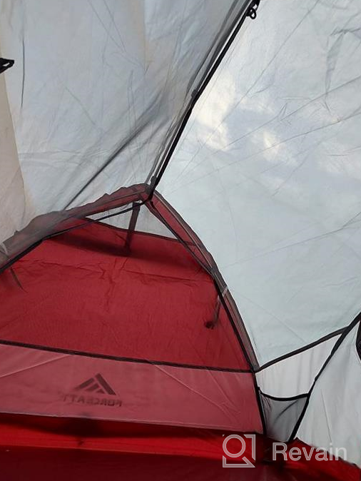 img 1 attached to Waterproof And Windproof 2-3 Person Forceatt Tent: Lightweight, Easy To Set Up, And Ideal For Hiking And Backpacking In 3-4 Seasons review by David Berry