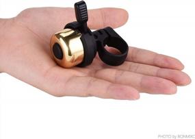 img 2 attached to BONMIXC Bike Bell: Loud, Clear & Pure Tone - Long Sustained Sound