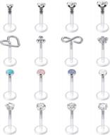 купить новейшие серьги qwalit для хрящей для женщин: стильные серебряные украшения для пирсинга helix, tragus, labret, medusa и monroe логотип