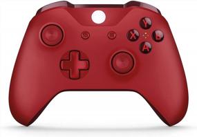 img 4 attached to Wireless Xbox Controller With Audio Jack - Compatible With Xbox Series X/S, Xbox One, And PCs Running Windows 7/8/10 - Red