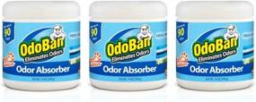 img 4 attached to 🌬️ OdoBan Solid Odor Absorber Eliminator: Fresh Linen Scent, 14 Ounces, 3-Pack for Home & Small Spaces