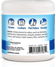 img 3 attached to 🌬️ OdoBan Solid Odor Absorber Eliminator: Fresh Linen Scent, 14 Ounces, 3-Pack for Home & Small Spaces