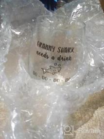 img 5 attached to Get Your Loved One A Baby Shark Do Do Do Do Stemless Wine Glass: The Perfect Gift For Any Occasion - 15Oz.