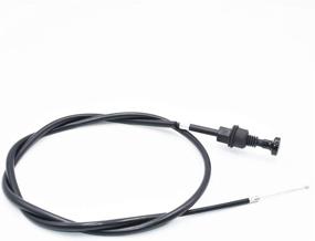 img 2 attached to 🛠️ Carbman Carburetor Choke Cable for Honda Rancher 350, 2000-2003, Part Number 17950-HN5-671