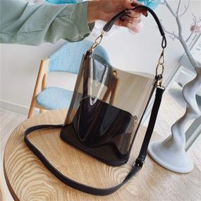 img 2 attached to Transparent Shoulder Messenger Crossbody Waterproof Women's Handbags & Wallets ~ Shoulder Bags