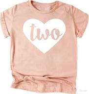 heart birthday toddler second outfit apparel & accessories baby girls best: clothing логотип