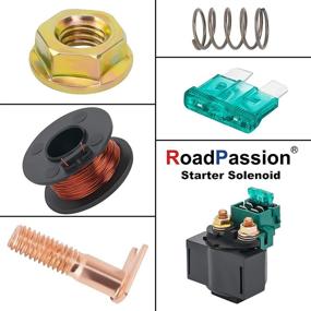 img 2 attached to 🏍️ Road Passion Starter Solenoid Relay for Honda VT600C Shadow VLX 583cc 1988-2007 & VT600CD Shadow VLX Deluxe 1993-2007