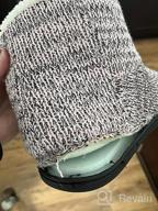img 1 attached to Cozy And Stylish Women'S Bootie Slippers With Plush Lining And Memory Foam - Perfect For Indoor Winter Comfort! review by David Mcdonald