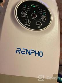 img 5 attached to Электрический ручной массажер RENPHO с подогревом, 6 уровней сжатия и интенсивности при артрите, кистевой туннель, облегчение боли в запястье, болезненность и онемение пальцев